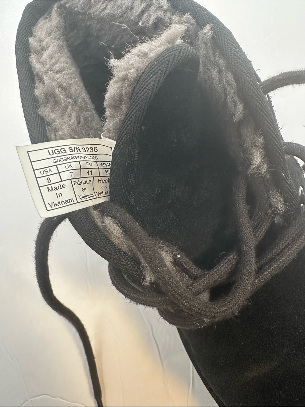 Black suede mini boots 🖤 cozy winter essential | worn - Size 8 - Picture 10 of 16